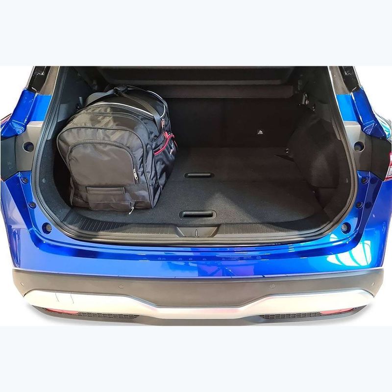 KJUST Nissan Qashqai MHEV Set di borse da bagagliaio 2021+ 4 pezzi nero. 18
