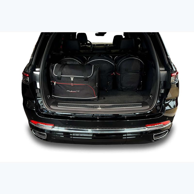 KJUST Jeep Grand Cherokee PHEV set di borse per bagagliaio 2021+ 5 pezzi nero 15