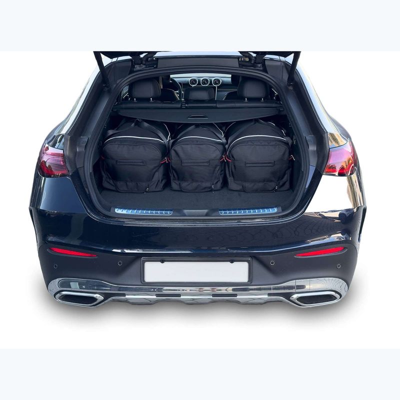 KJUST Mercedes-Benz GLC Coupe PHEV Set di borse per il bagaglio 2023+ 5 pezzi nero 16