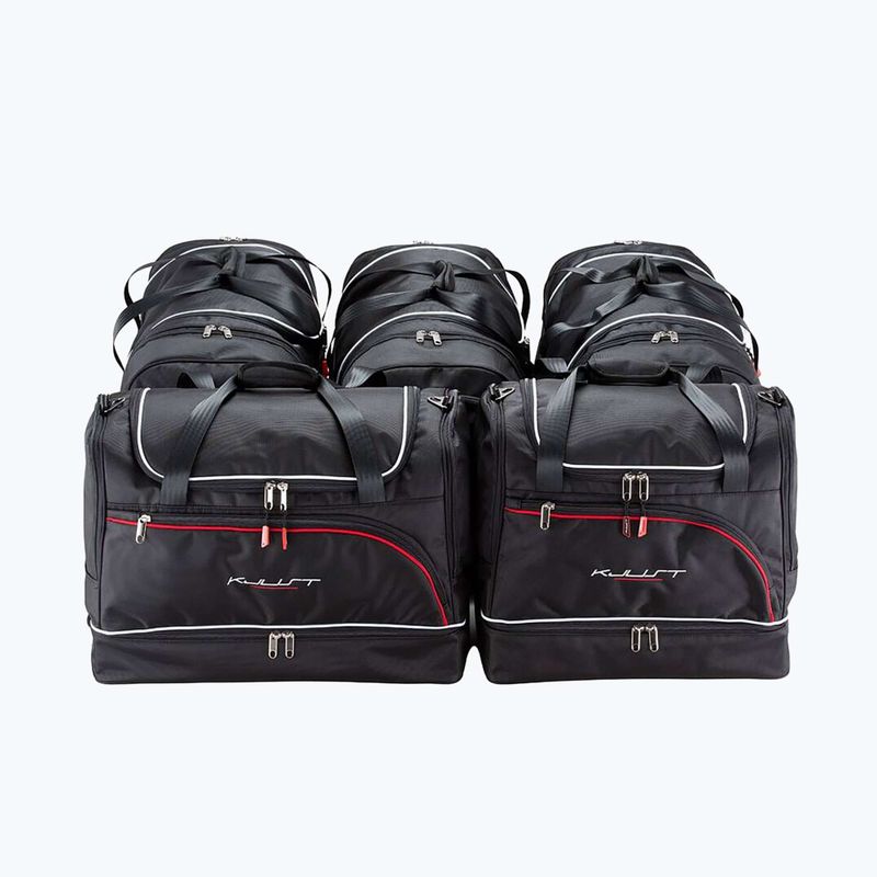 Set di borse portabagagli KJUST Audi A6 Limousine C8 2018+ 5 pezzi nero 2