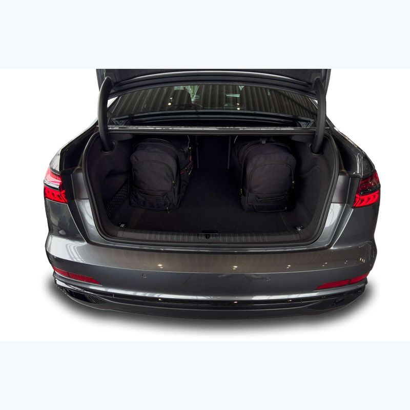 Set di borse portabagagli KJUST Audi A6 Limousine C8 2018+ 5 pezzi nero 20