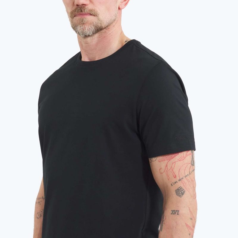 Maglietta Pitbull No Logo uomo nero 5
