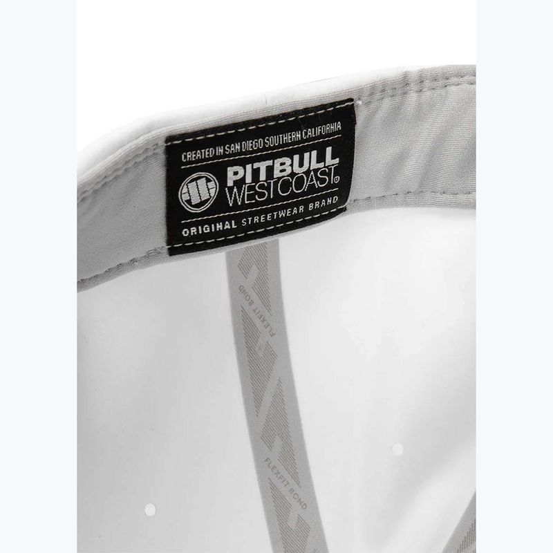 Cappello Pitbull Snapback,,Hilltop" Stretch Fitted bianco 8