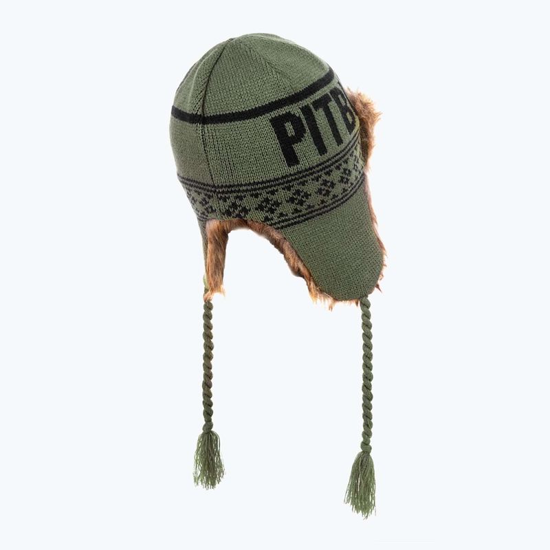 Berretto invernale da uomo Pitbull Beanie Mission Bay olive 2