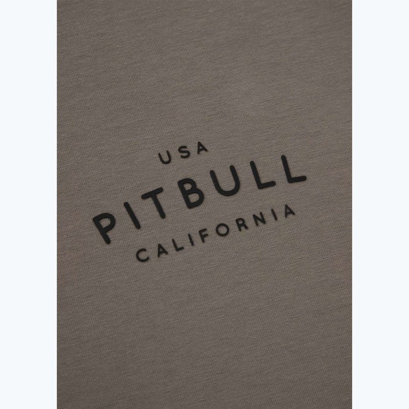 Felpa da uomo Pitbull Sampson Hooded Sweatshirt taupe 7