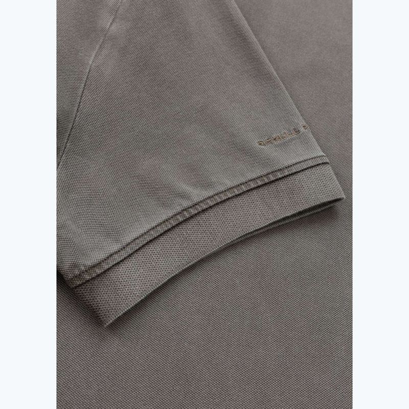 Polo Pitbull Washed da uomo marrone scuro 5