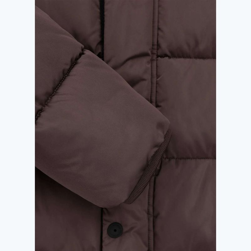 Giacca invernale da donna Pitbull Amalia Padded Hooded dark chocolate 10