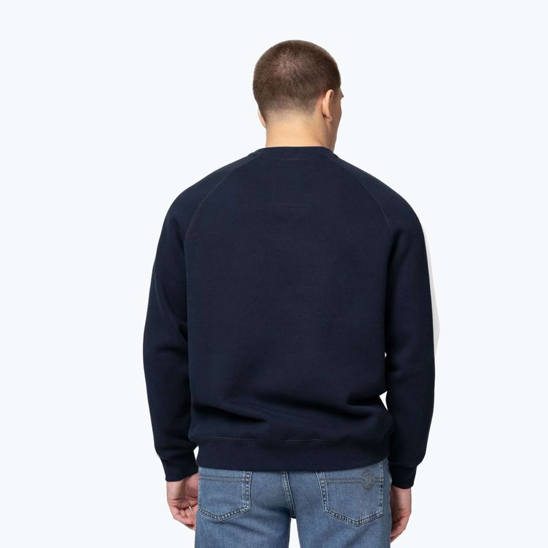 Felpa uomo Pitbull San Diego Ca girocollo dark navy 3