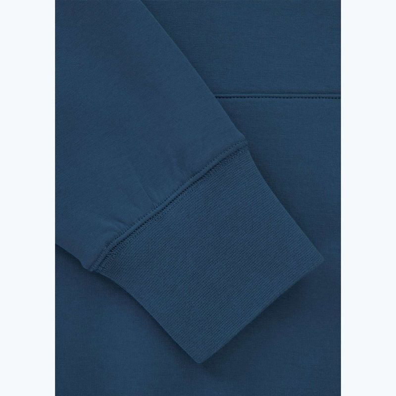 Felpa uomo con cappuccio Pitbull Sampson petrol blue 9