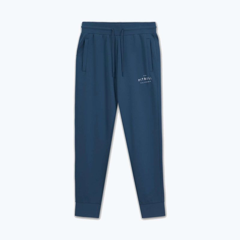 Pantaloni uomo Pitbull Sampson Track Pants petrol blue 4