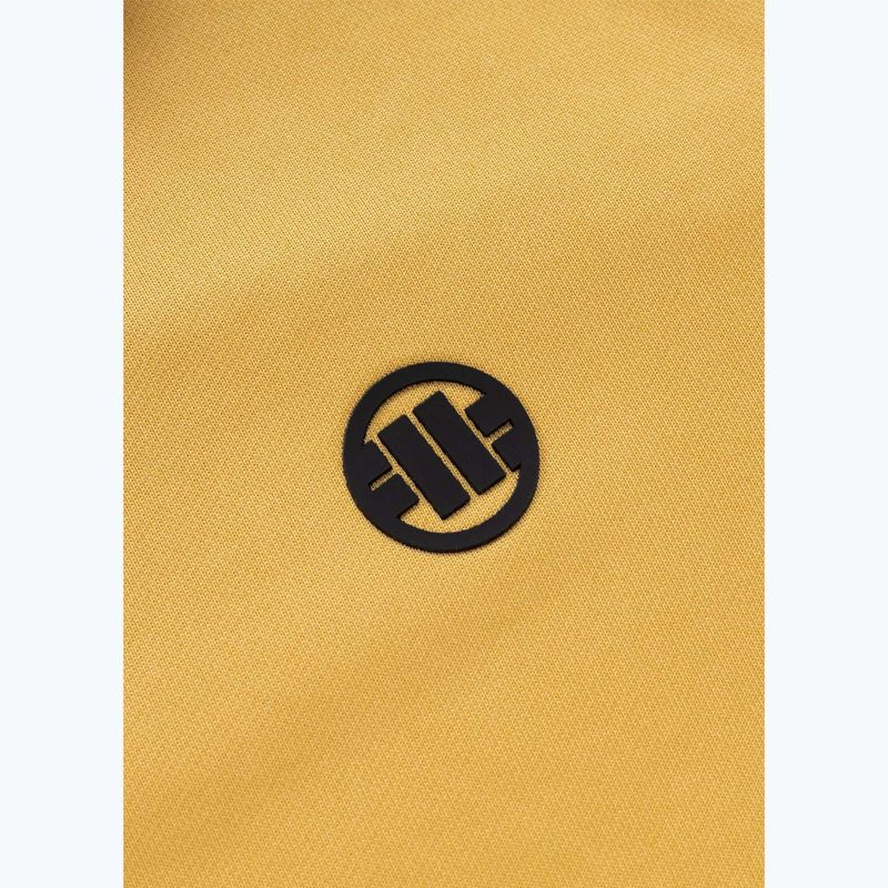 Felpa uomo Pitbull Trackjacket Tape Logo Terry Group pale yellow 10