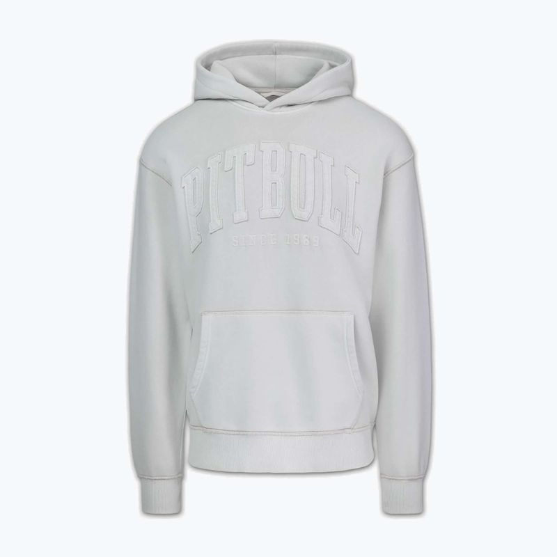 Felpa uomo Pitbull Orlando Hooded white stone 4