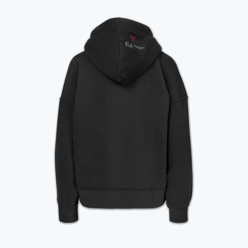 Felpa donna Pitbull Thick & Thin Hooded dark graphite 5