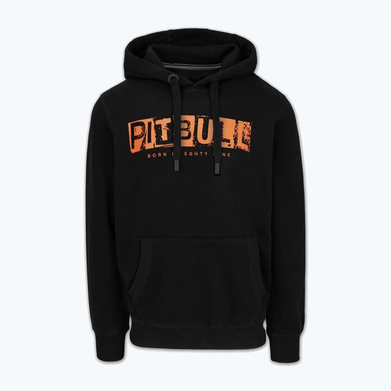 Felpa uomo Pitbull Blacky Hooded black 4