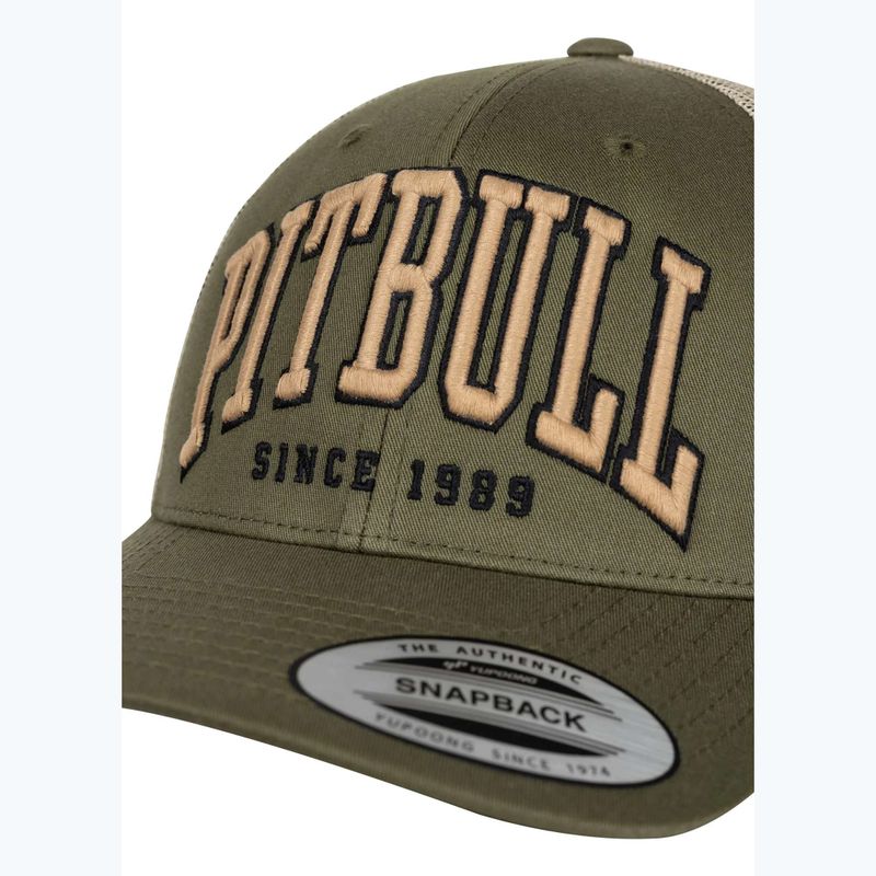 Cappellino con visiera da uomo Pitbull Mesh "Pitbull Norton" Trucker Low Profile green 3