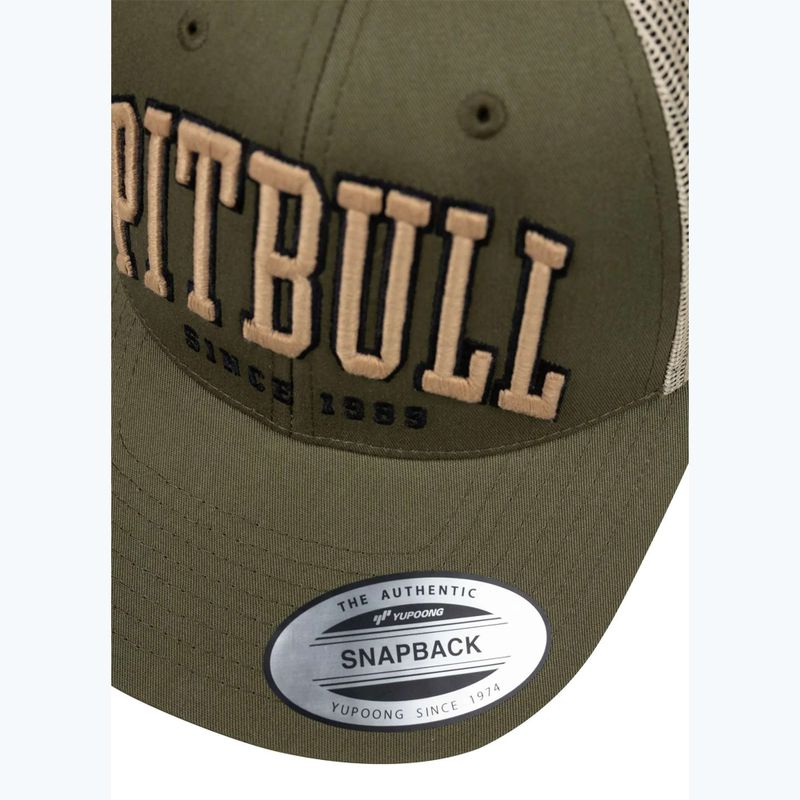 Cappellino con visiera da uomo Pitbull Mesh "Pitbull Norton" Trucker Low Profile green 4