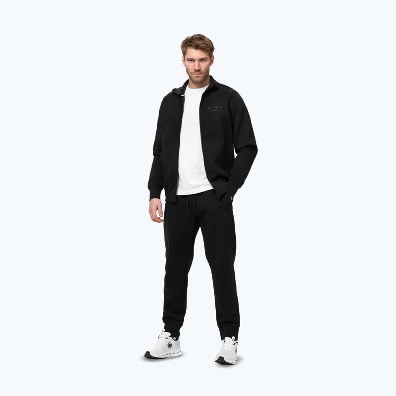 Felpa da uomo Pitbull Sampson Zip black 2