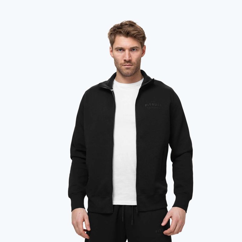 Felpa da uomo Pitbull Sampson Zip black 4