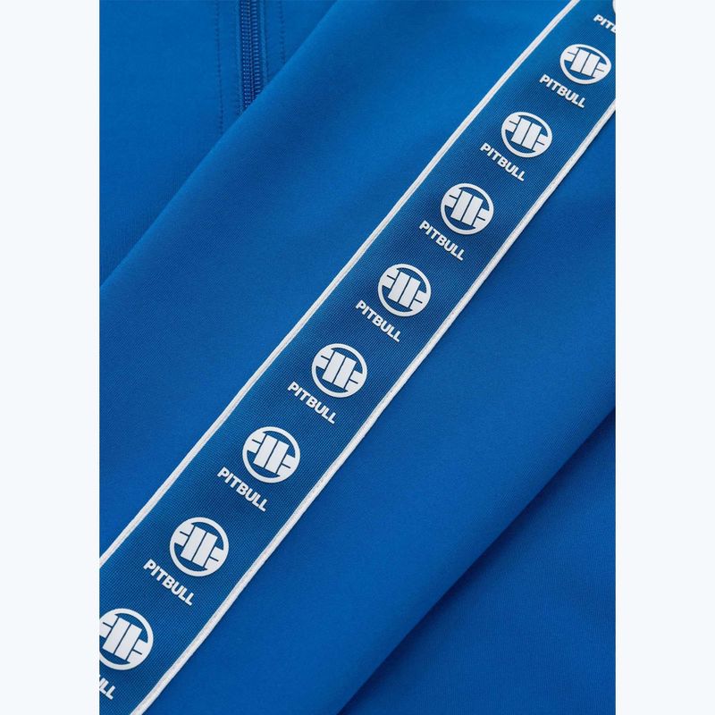 Felpa da uomo Pitbull Track Jacket Powers azure blue 7