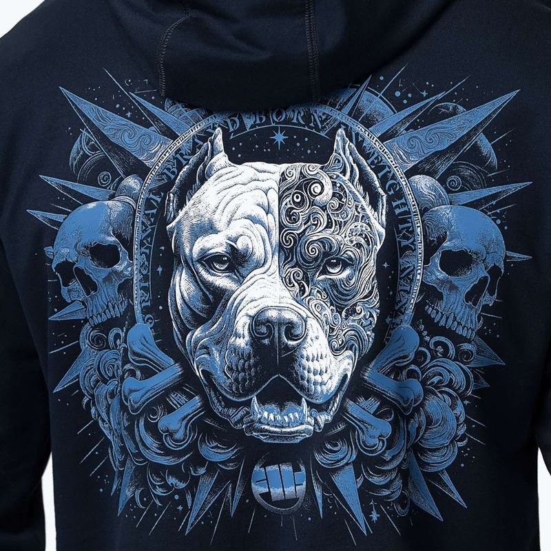 Felpa da uomo Pitbull World Sweatshirt Hooded dark navy 4