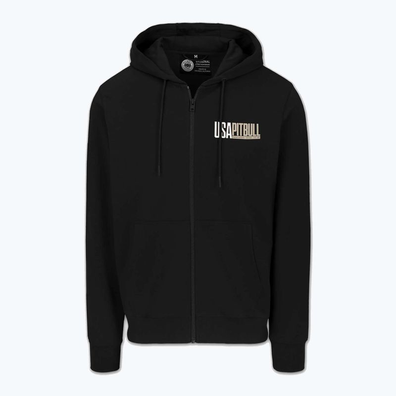 Felpa da uomo Pitbull USA Hooded Zip black 6