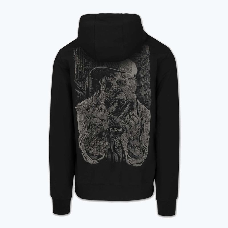 Felpa da uomo Pitbull USA Hooded Zip black 7