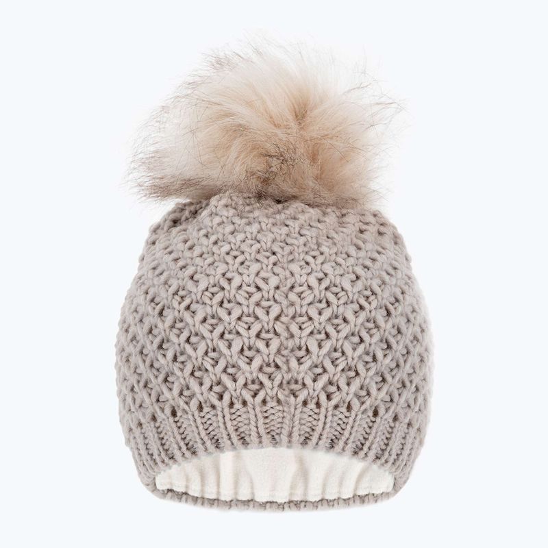 Berretto invernale da donna 4F CAD014 beige 2