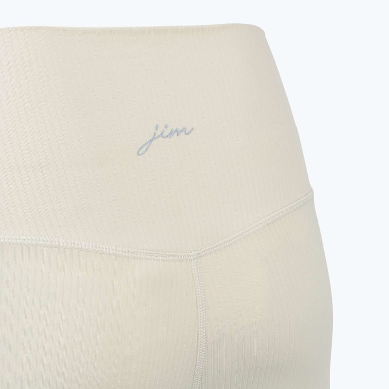 Leggings yoga donna JOYINME Unity a coste 7/8 crema di burro 10