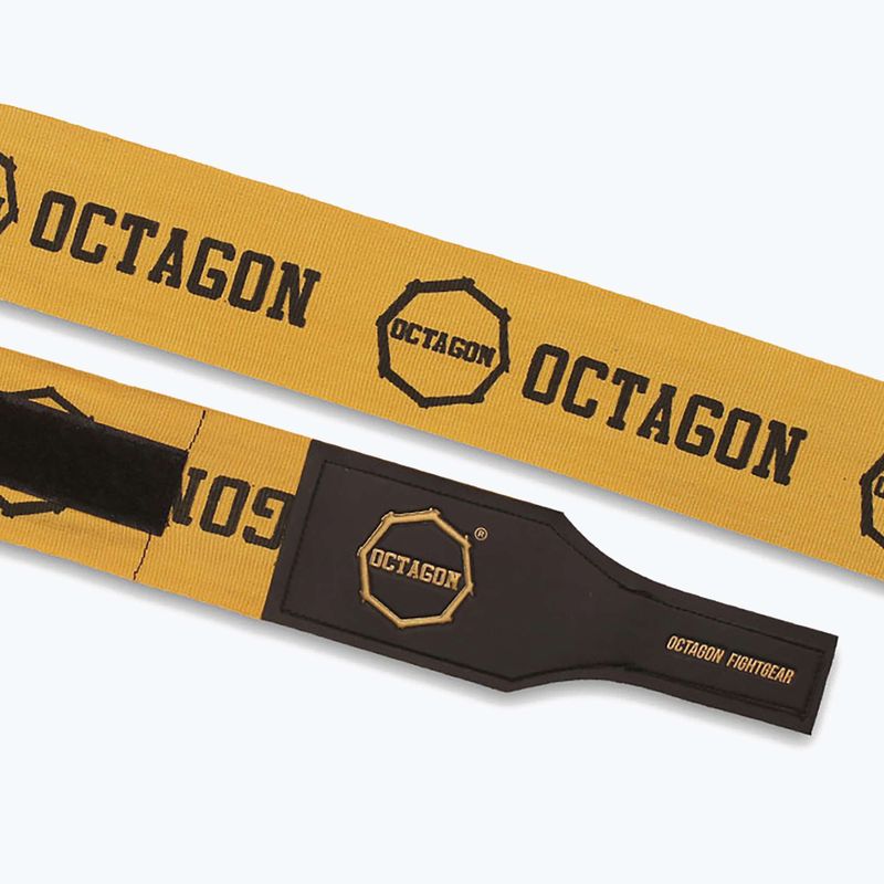 Bende da boxe Octagon Fightgear Supreme Printed 300 cm gold 3