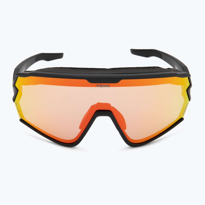 Occhiali da sole fotocromatici Tripout Infinity nero/rosso intelligente 3