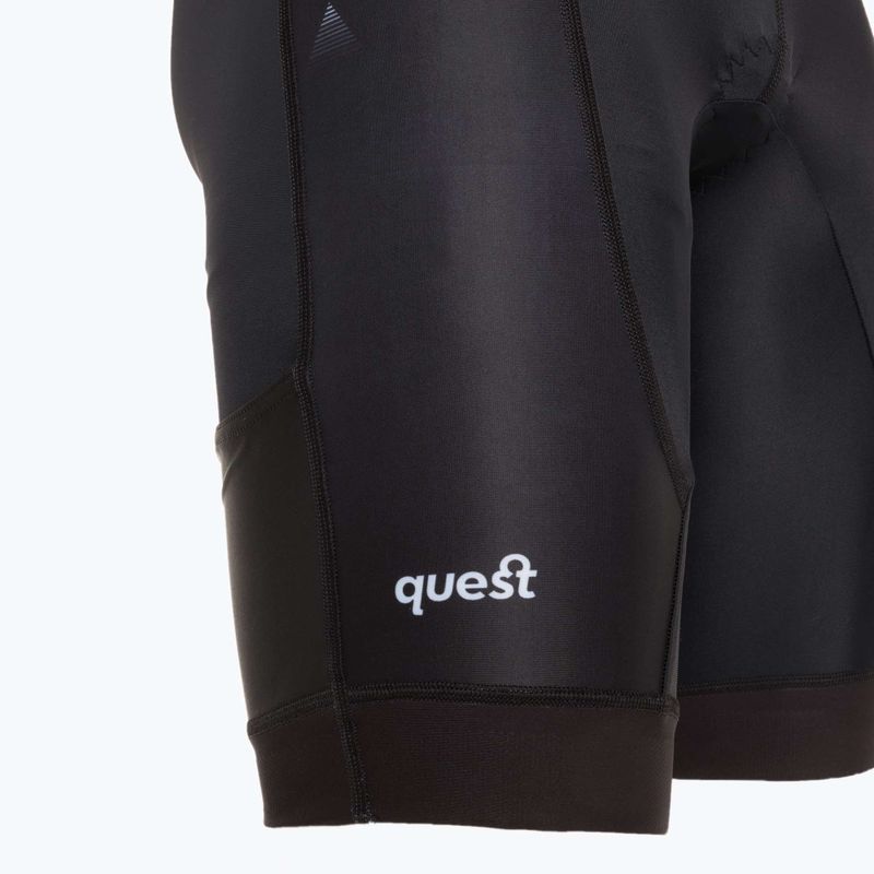 Tuta da triathlon Quest Aerofit Base nera da uomo 4
