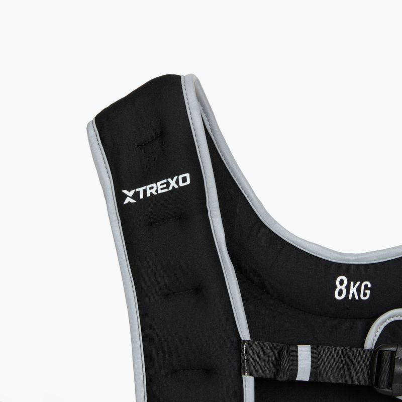 XTREXO WV-08 Gilet per allenamento con i pesi da 8 kg nero 3