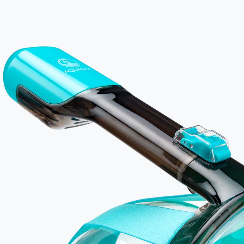 Maschera integrale per lo snorkeling AQUASTIC SMA-01SN blu 8