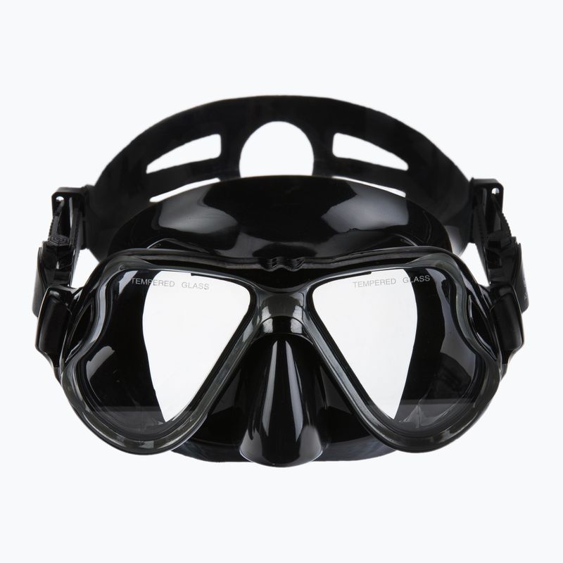 Kit snorkeling AQUASTIC MSA-01C nero 3