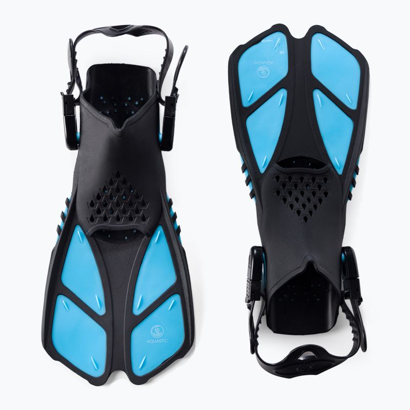 Set da snorkeling per bambini AQUASTIC MSFK-01SN blu 4