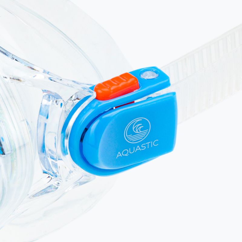 Set da snorkeling per bambini AQUASTIC MSFK-01SN blu 16