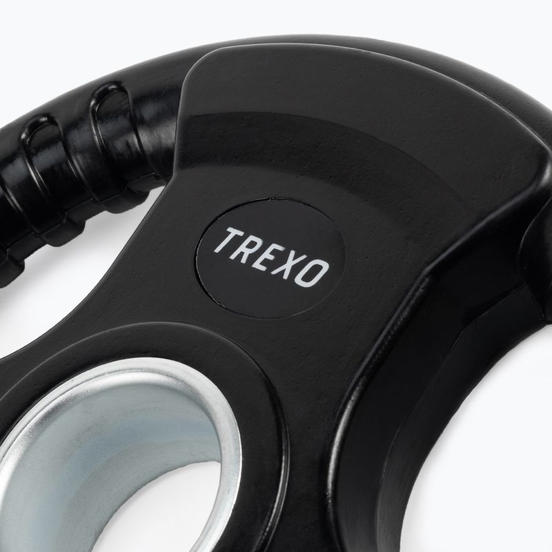 XTREXO RW5 in ghisa gommata peso 5 kg nero 4