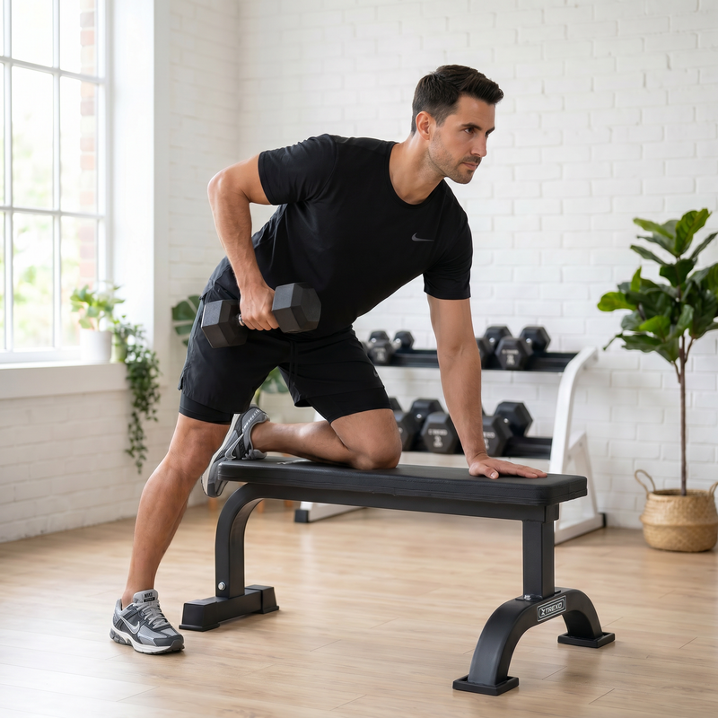 Manubri gommati XTREXO Hex da 10 kg 4