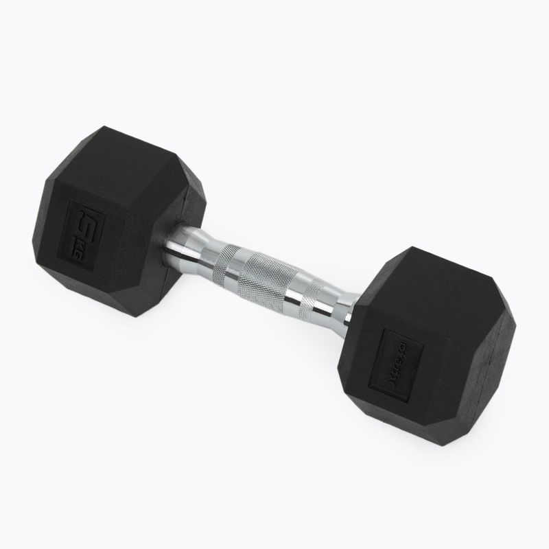 Manubri gommati XTREXO Hex 5 kg