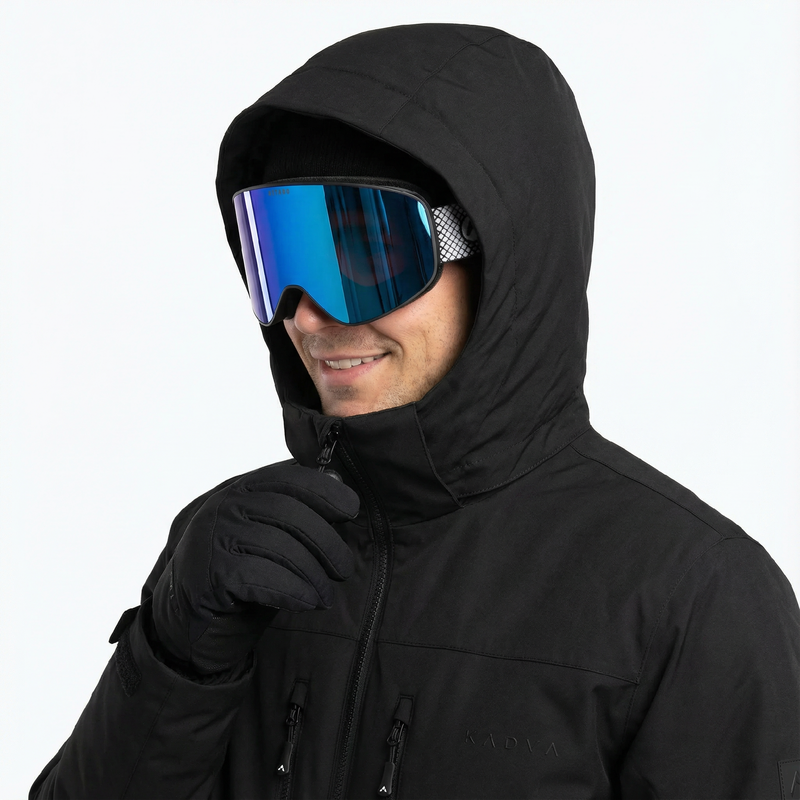 Maschera da sci ATTABO Kinik black 2