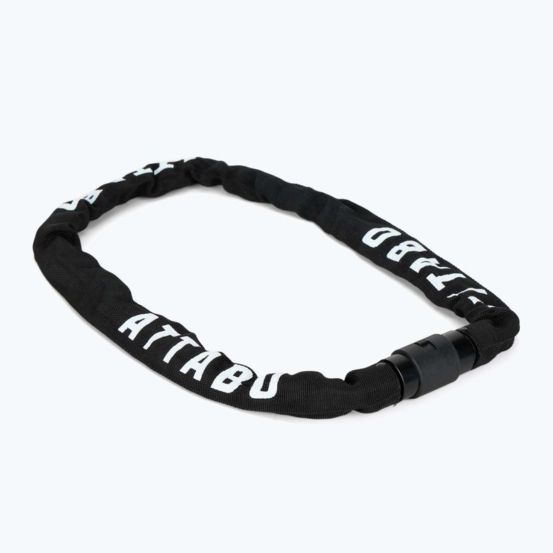 ATTABO C.100 lucchetto per bicicletta 6 mm catena nero 4
