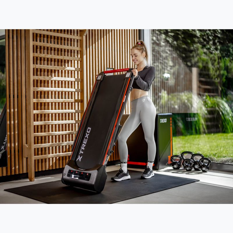 TREXO Walking Pad W150 tapis roulant elettrico nero 6
