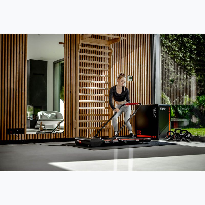 TREXO Walking Pad W150 tapis roulant elettrico nero 7