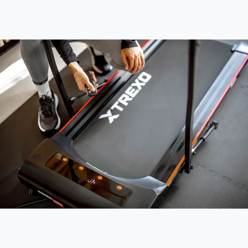 TREXO Walking Pad W150 tapis roulant elettrico nero 8