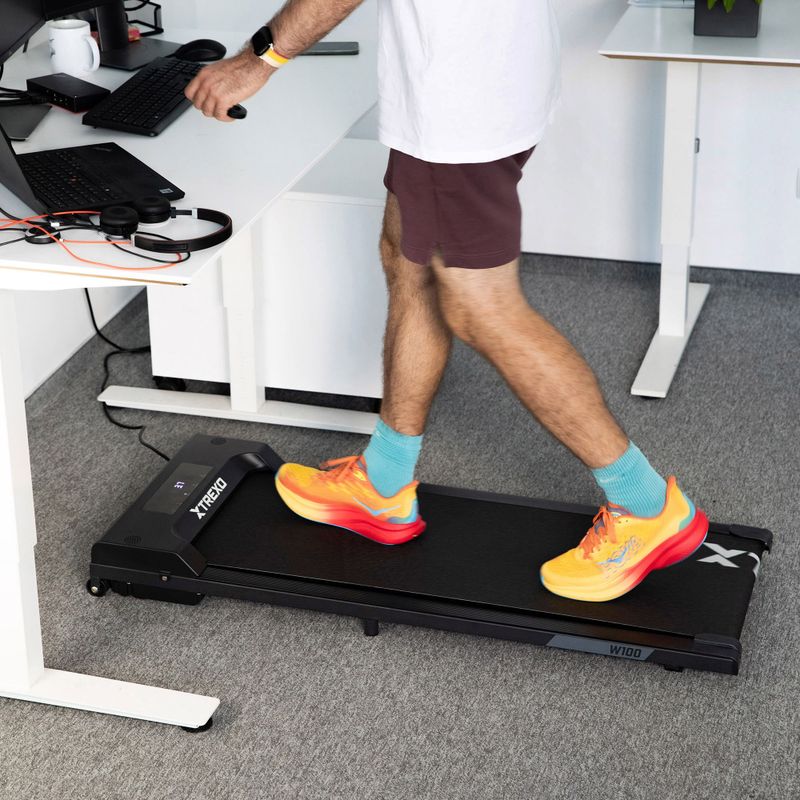 XTREXO Walking Pad W100 tapis roulant elettrico nero 8