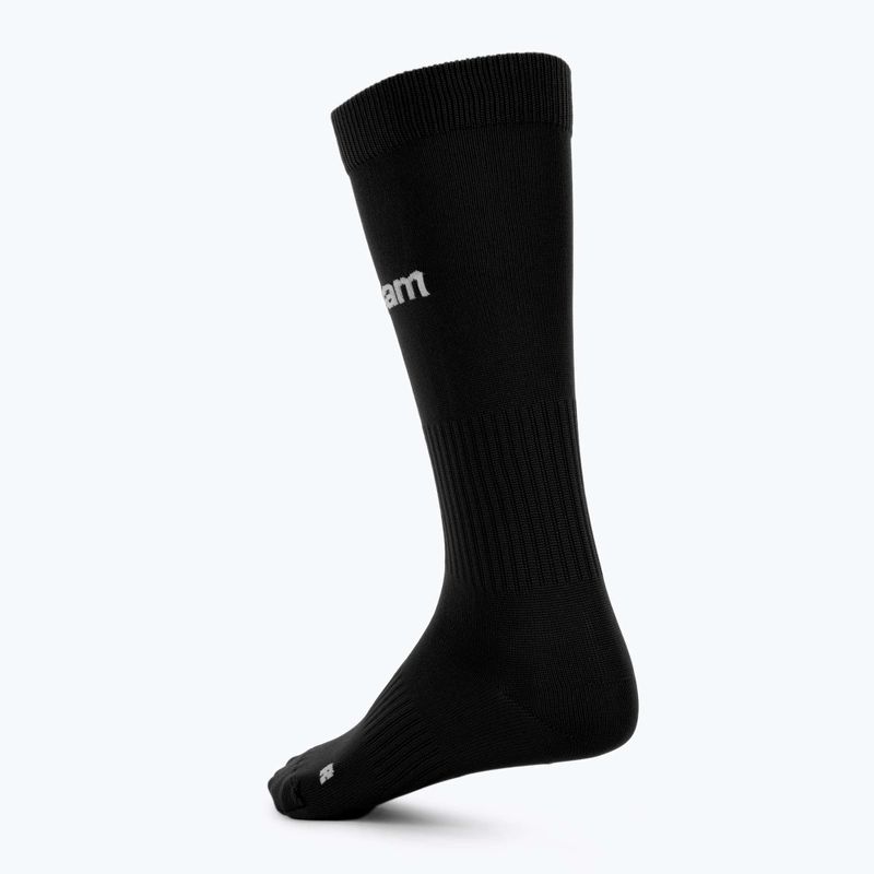 Calze da calcio per bambini OneTeam Precision football socks set 2-pack nero 2
