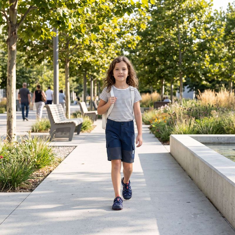Sandali da trekking per bambini KADVA Vitra T blue 11