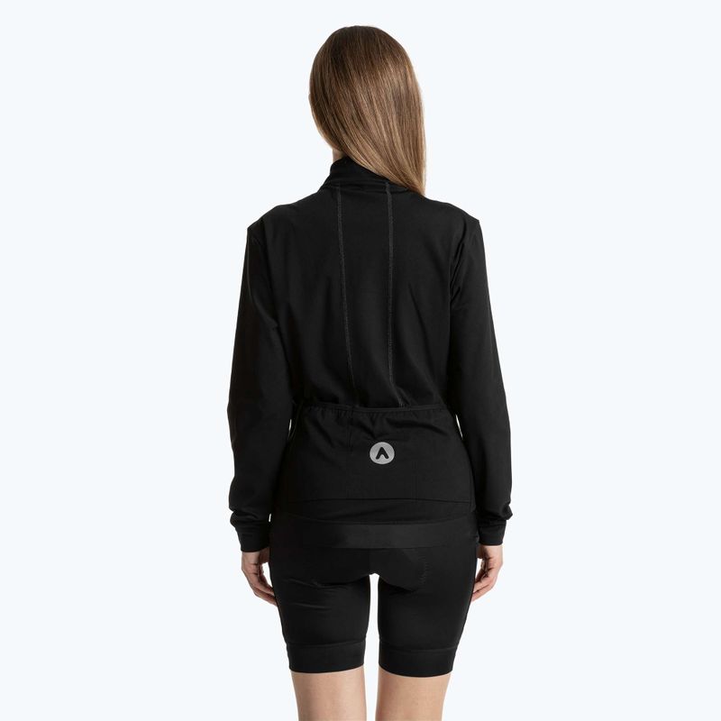 Giacca da ciclismo donna ATTABO FLEERO REF termica black 2