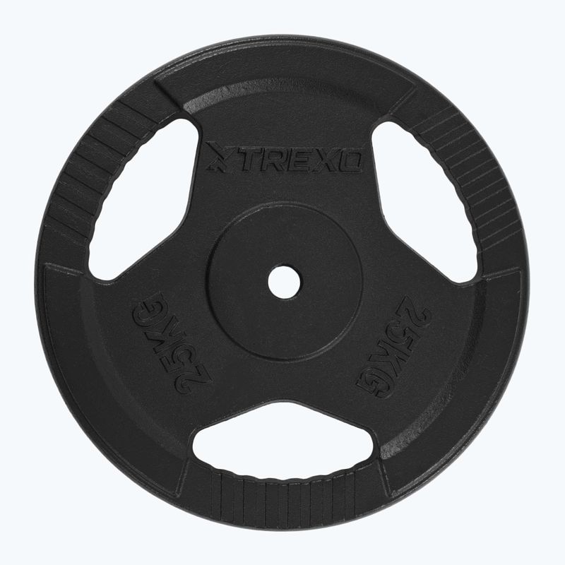 Peso in ghisa XTREXO TRX-ICP025 25 kg cromo 3