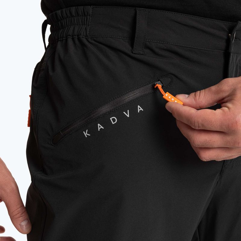 KADVA pantaloni da uomo Tores nero 4